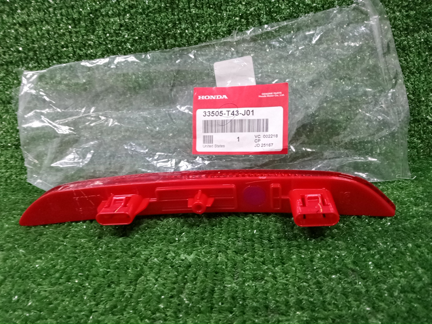 Отражатель бампера правый задний HONDA CIVIC FL1 33505-T43-J01 2 ракурс