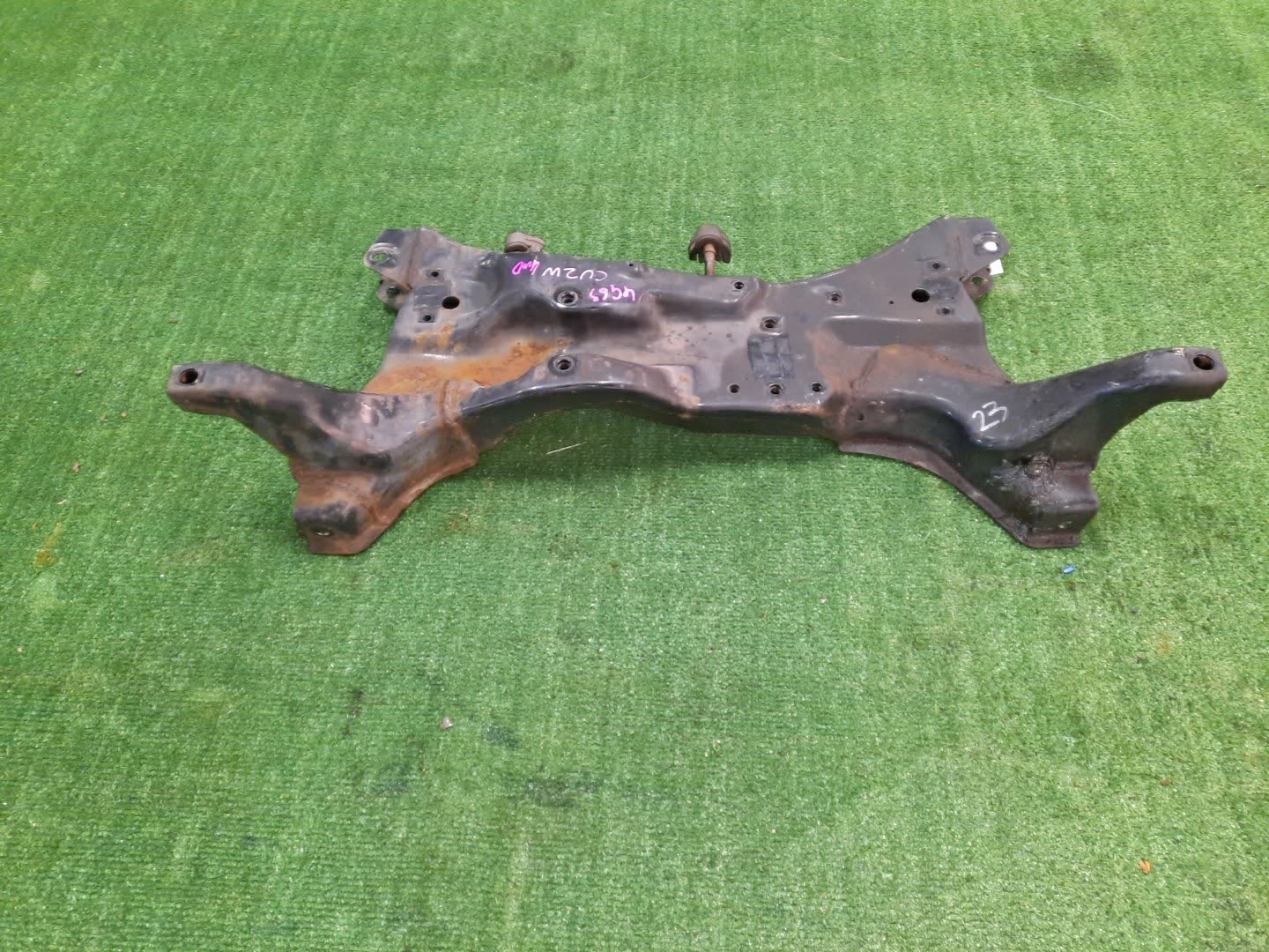Балка под двс передняя MITSUBISHI AIRTREK CU2W 4G63 3731 3 ракурс