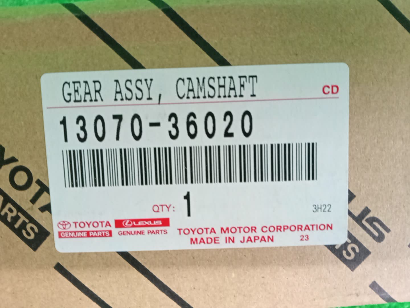 Муфта vvti TOYOTA HARRIER ASU60W 8AR-FTS 13070-36020 3 ракурс