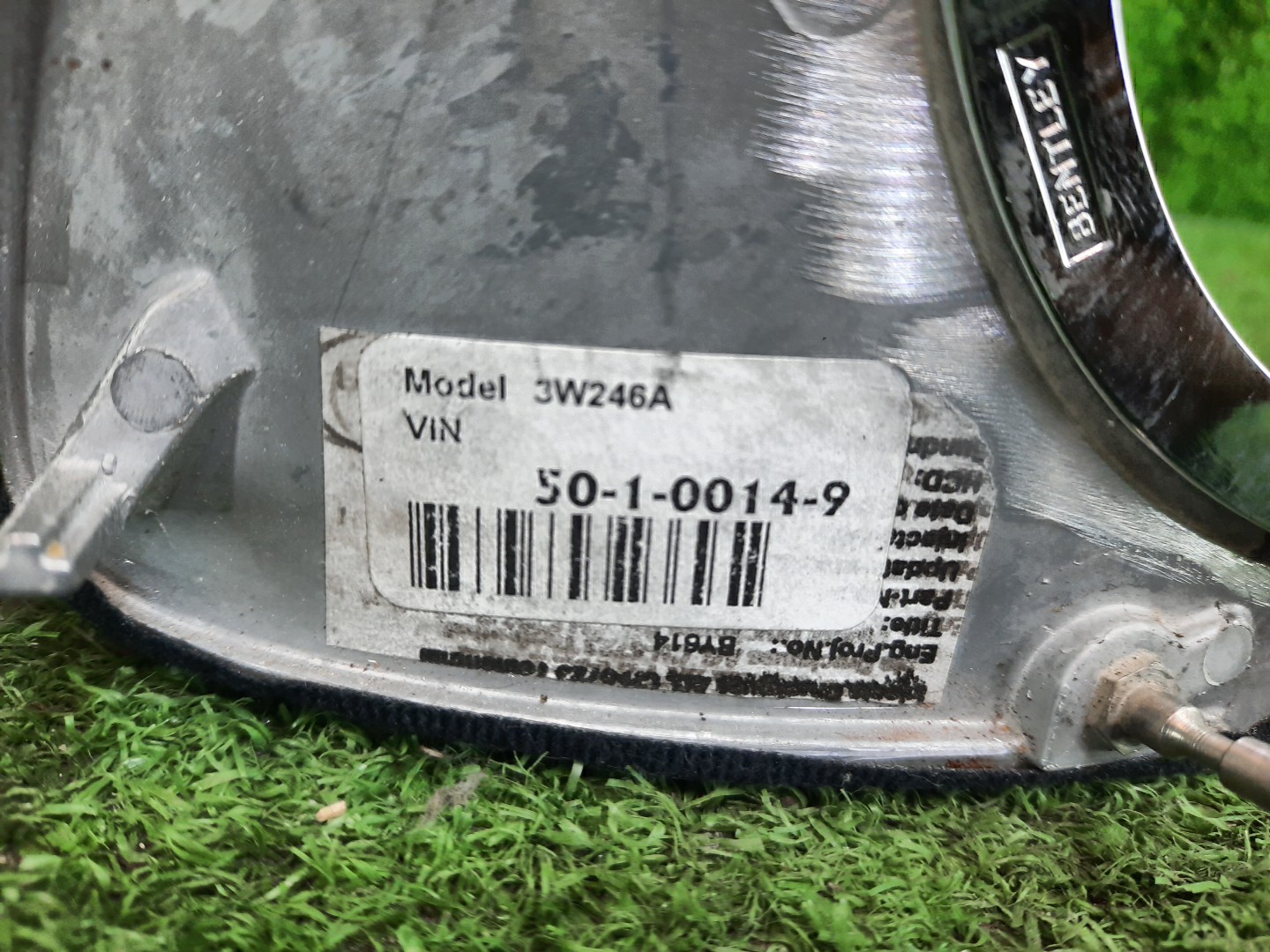 Консоль спидометра BENTLEY FLYING SPUR 3W2 3W0857060 3W0857059 3 ракурс