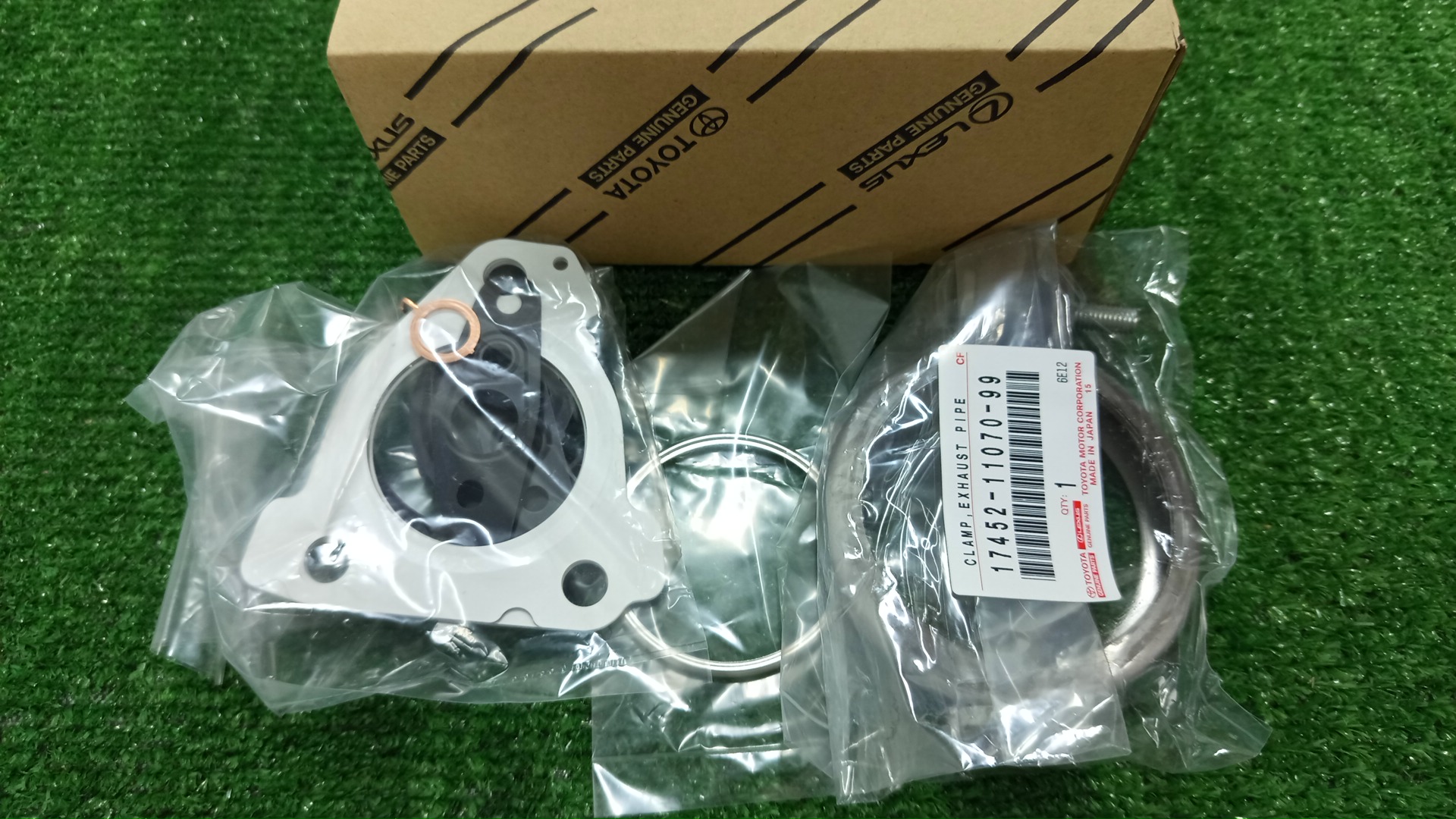 Прокладка выпускного коллектора TOYOTA LAND CRUISER PRADO GDJ150 1GD-FTV 04175-11110 2 ракурс