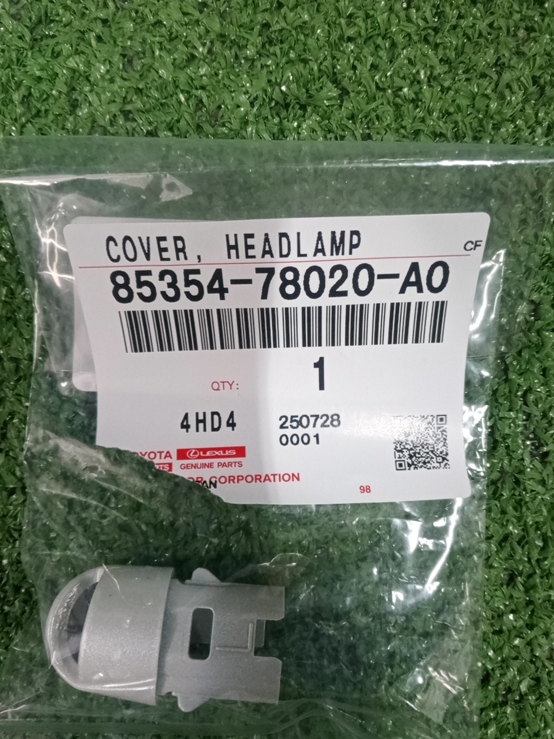 Крышка омывателя фар левая LEXUS NX300H AYZ10 85354-78020-A0 3 ракурс