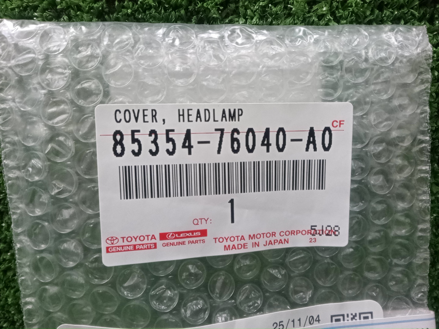 Крышка омывателя фар левая LEXUS UX250H MZAH10 85354-76040-A0 3 ракурс