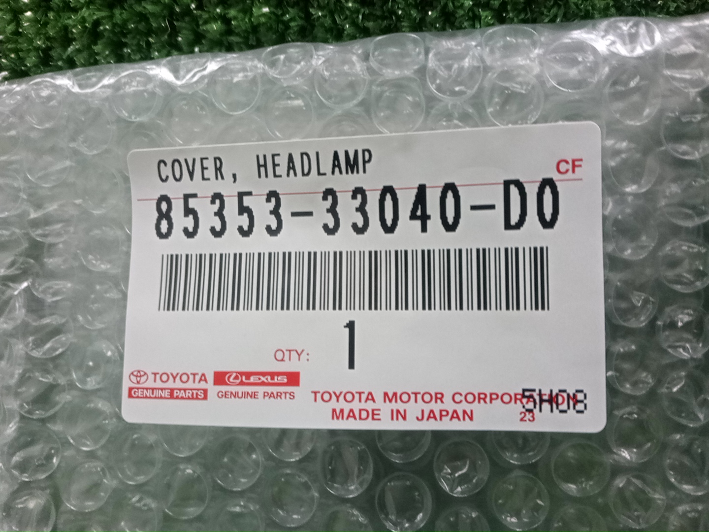 Крышка омывателя фар левая LEXUS ES300H AXZH10 85354-33040-D0 3 ракурс