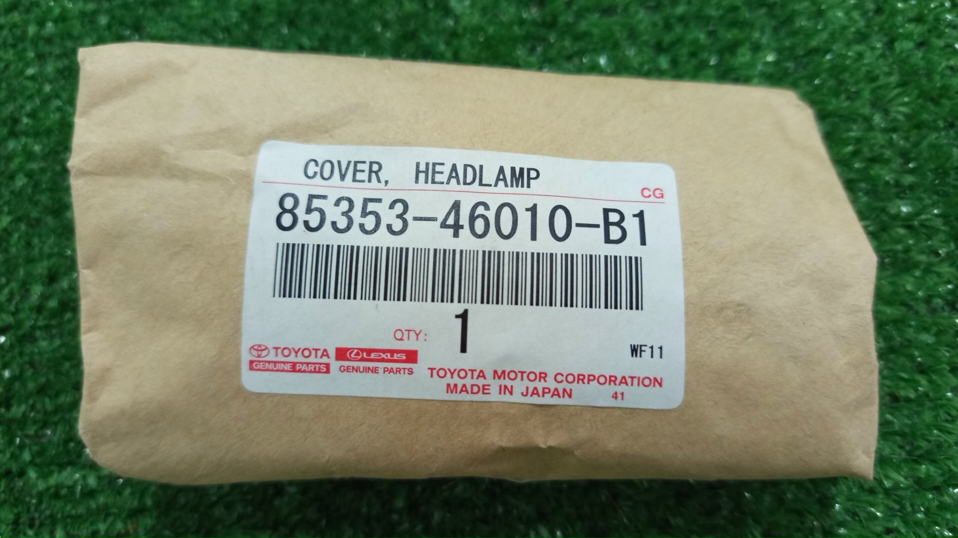 Крышка омывателя фар правая передняя LEXUS RZ450E XEBM15 85353-46010-B1 4 ракурс
