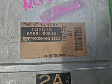 КОМПЬЮТЕР EFI НА TOYOTA IST NCP61 1NZ-FE