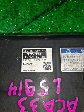 КОМПЬЮТЕР EFI НА TOYOTA VANGUARD ACA33 2AZ-FE