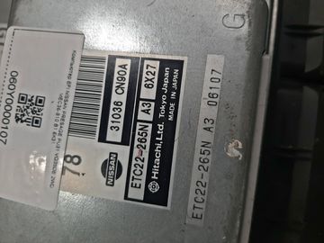 КОМПЬЮТЕР EFI НА NISSAN PRESAGE PU31 VQ35DE