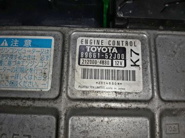 КОМПЬЮТЕР EFI НА TOYOTA RACTIS SCP100 2SZ-FE