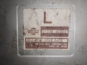 АКПП НА NISSAN WINGROAD WFY11 QG15DE