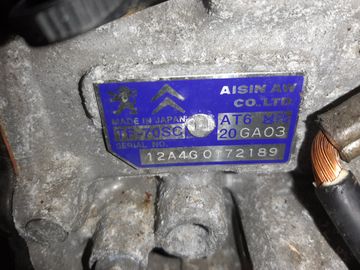 АКПП НА PEUGEOT 508 8D 5F02
