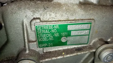 АКПП НА BMW 5-SERIES E60 N52B25AF
