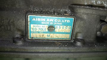 АКПП НА TOYOTA MARK II GX90 1G-FE