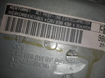 ДВИГАТЕЛЬ НА VOLKSWAGEN GOLF 1K5 CAVD