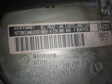 ДВИГАТЕЛЬ НА VOLKSWAGEN TOURAN 1T3 CTHC