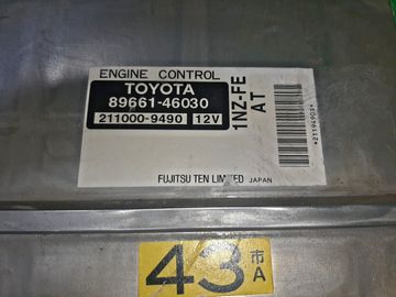 ДВИГАТЕЛЬ НА TOYOTA RAUM NCZ20 1NZ-FE