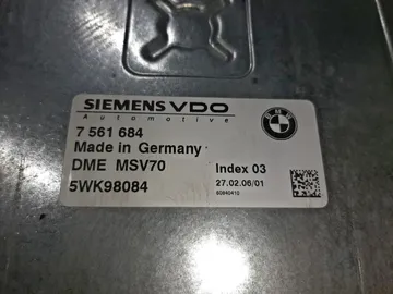 ДВИГАТЕЛЬ НА BMW 5-SERIES E61 N52B30AF