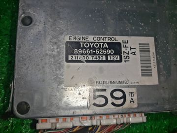 ДВИГАТЕЛЬ НА TOYOTA VITZ SCP10 1SZ-FE