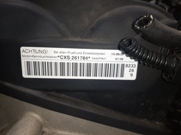 ДВИГАТЕЛЬ НА AUDI A3 8VS CXS