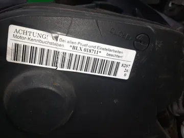 ДВИГАТЕЛЬ НА VOLKSWAGEN TOURAN 1T1 BLX