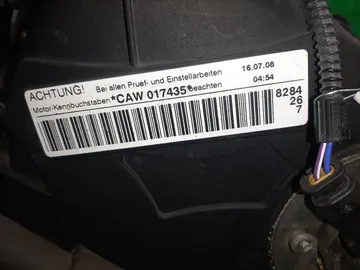 ДВИГАТЕЛЬ НА VOLKSWAGEN TIGUAN 5N1 CAWA