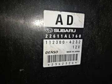 ДВИГАТЕЛЬ НА SUBARU LEGACY BP5 EJ20X