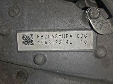 ДВИГАТЕЛЬ НА SUBARU EXIGA YAM FB25