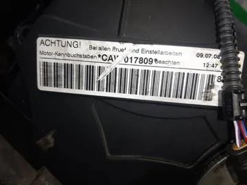 ДВИГАТЕЛЬ НА VOLKSWAGEN TIGUAN 5N1 CAWA