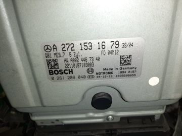 ДВИГАТЕЛЬ НА MERCEDES-BENZ CLS350 C219 272964