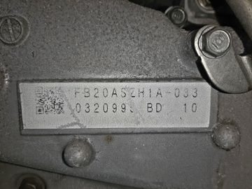 ДВИГАТЕЛЬ НА SUBARU IMPREZA GP6 FB20