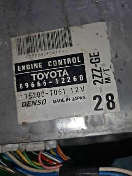 ДВИГАТЕЛЬ НА TOYOTA ALLEX ZZE123 2ZZ-GE