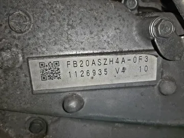 ДВИГАТЕЛЬ НА SUBARU IMPREZA GP6 FB20