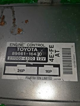 ДВИГАТЕЛЬ НА TOYOTA CYNOS EL52 4E-FE
