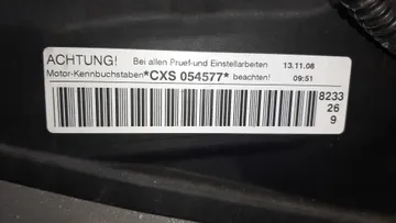 ДВИГАТЕЛЬ НА AUDI A3 8V1 CXS