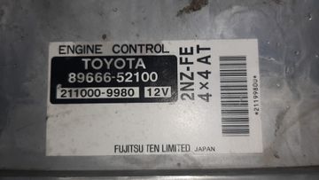ДВИГАТЕЛЬ НА TOYOTA VITZ NCP15 2NZ-FE