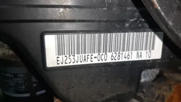ДВИГАТЕЛЬ НА SUBARU LEGACY BR9 EJ253