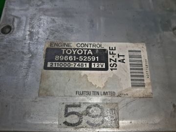 ДВИГАТЕЛЬ НА TOYOTA VITZ SCP10 1SZ-FE