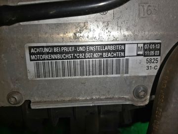 ДВИГАТЕЛЬ НА VOLKSWAGEN POLO 6R1 CBZ