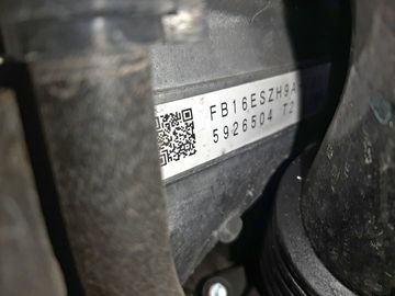 ДВИГАТЕЛЬ НА SUBARU LEVORG VM4 FB16