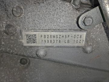 ДВИГАТЕЛЬ НА SUBARU IMPREZA GPE FB20