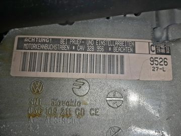 ДВИГАТЕЛЬ НА VOLKSWAGEN TOURAN 1T3 CAVC