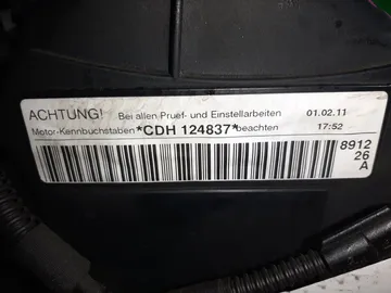 ДВИГАТЕЛЬ НА AUDI A4 8K2 CDHB