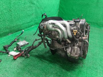 ДВИГАТЕЛЬ НА TOYOTA CYNOS EL52 4E-FE
