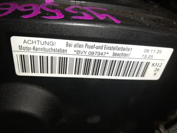 ДВИГАТЕЛЬ НА AUDI A3 8P1 BVY