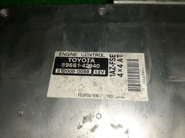ДВИГАТЕЛЬ НА TOYOTA RAV4 ACA20W 1AZ-FSE