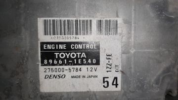 ДВИГАТЕЛЬ НА TOYOTA COROLLA FIELDER ZZE122G 1ZZ-FE