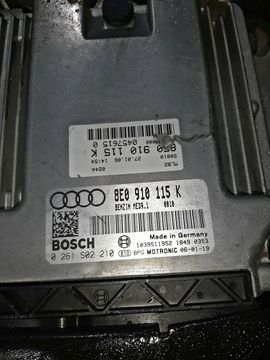 ДВИГАТЕЛЬ НА AUDI A4 8E BWE