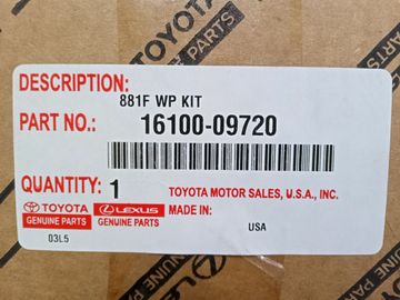 ПОМПА НА TOYOTA TACOMA GRN305L 2GR-FKS