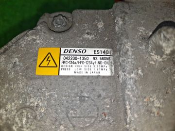 КОМПРЕССОР КОНДИЦИОНЕРА НА TOYOTA AQUA NHP10 1NZ-FXE
