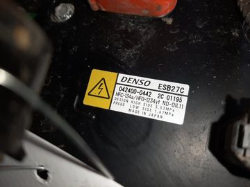 КОМПРЕССОР КОНДИЦИОНЕРА НА TOYOTA CROWN AZSH20 A25A-FXS